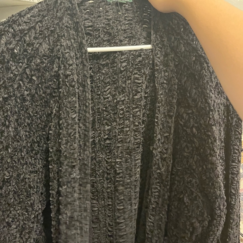 knitted cardigan